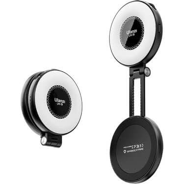 Ulanzi LM19 – Anillo de Luz LED MagSafe para Móvil (Selfies, Vídeos, Streaming.