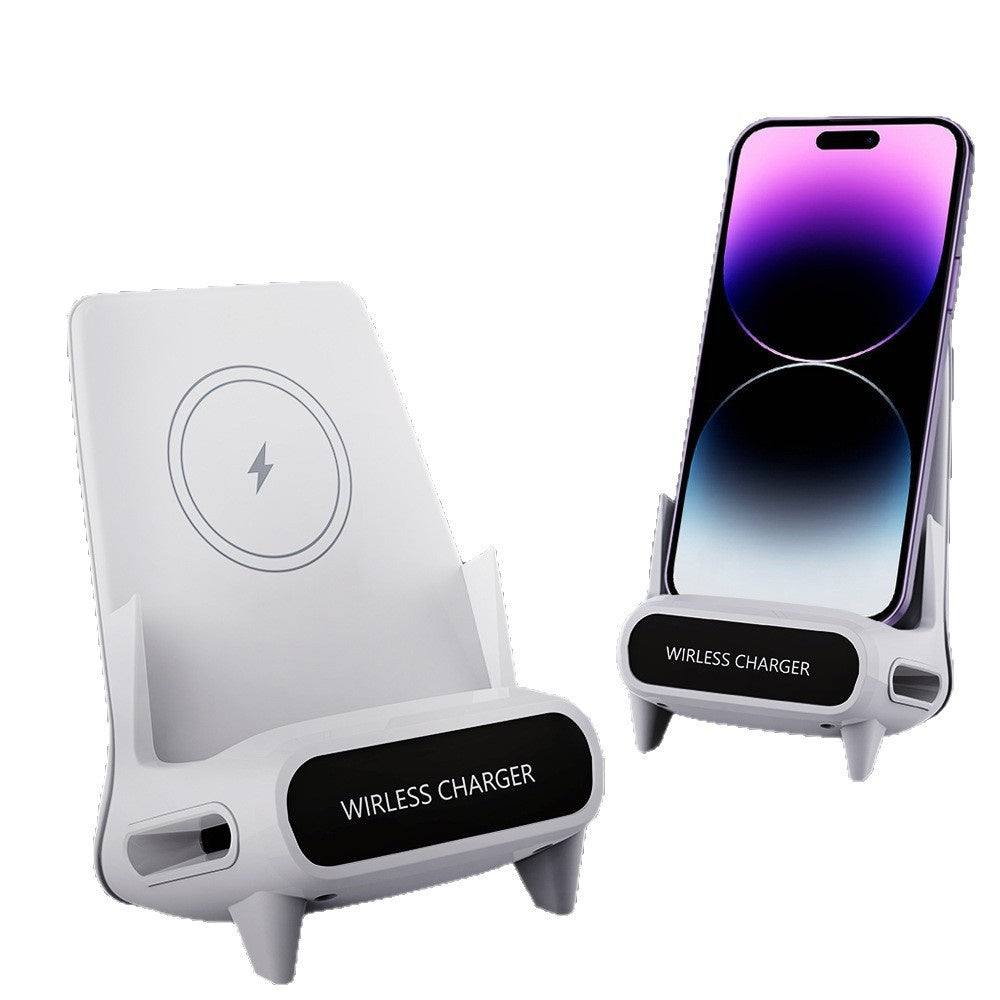 Lazy Chair Stand For Desktop Horizontal Or Vertical Viewing Enhanced Audio For Binge-watching Auto-sensing Fast Charger.