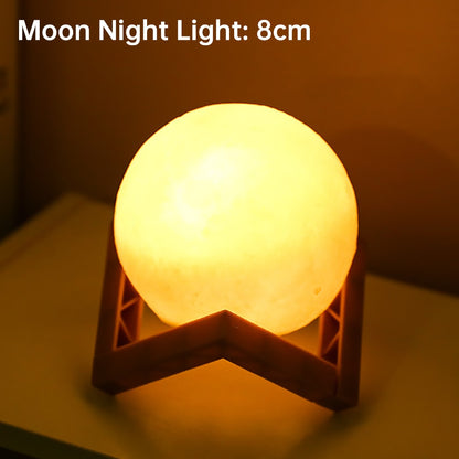 LED Night Light in Shape of Moon