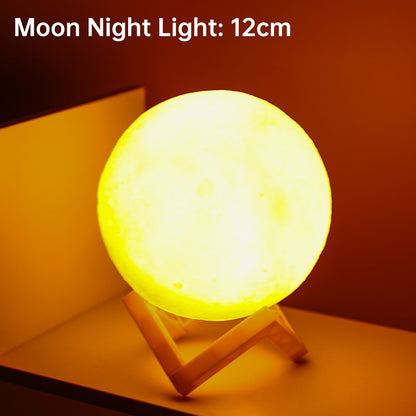 LED Night Light in Shape of Moon